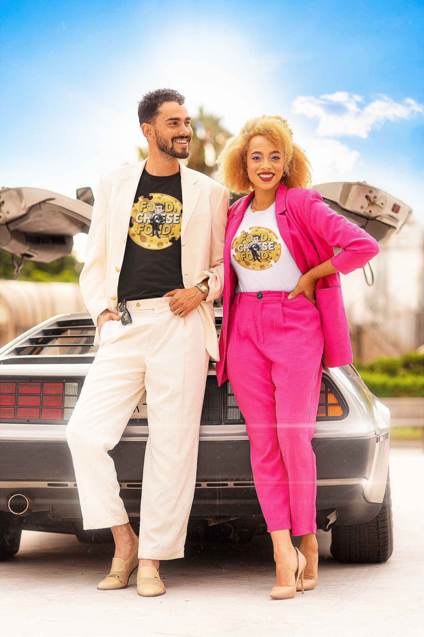 T-Shirt mit Bond-Käse-Parodie und cleverem Wortspiel