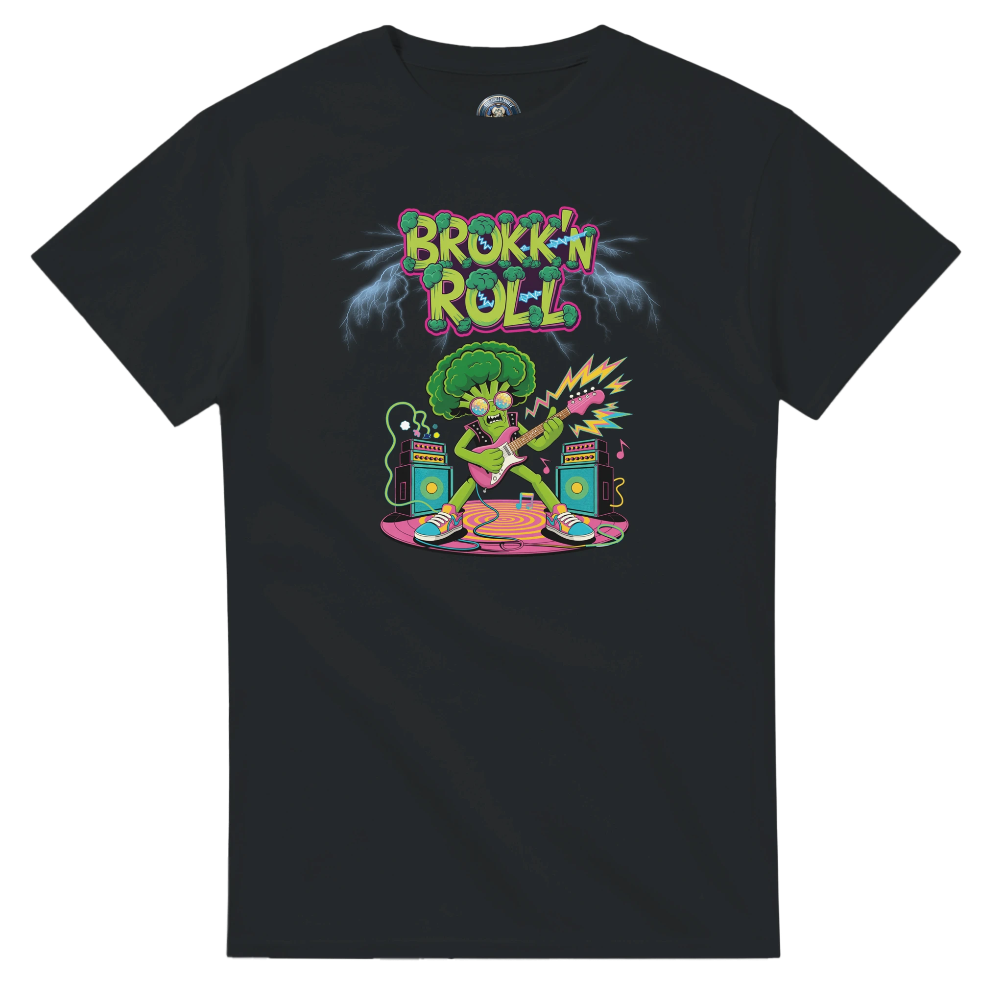 Humorvolles Gemüse-Shirt mit Brokk’n Roll Design