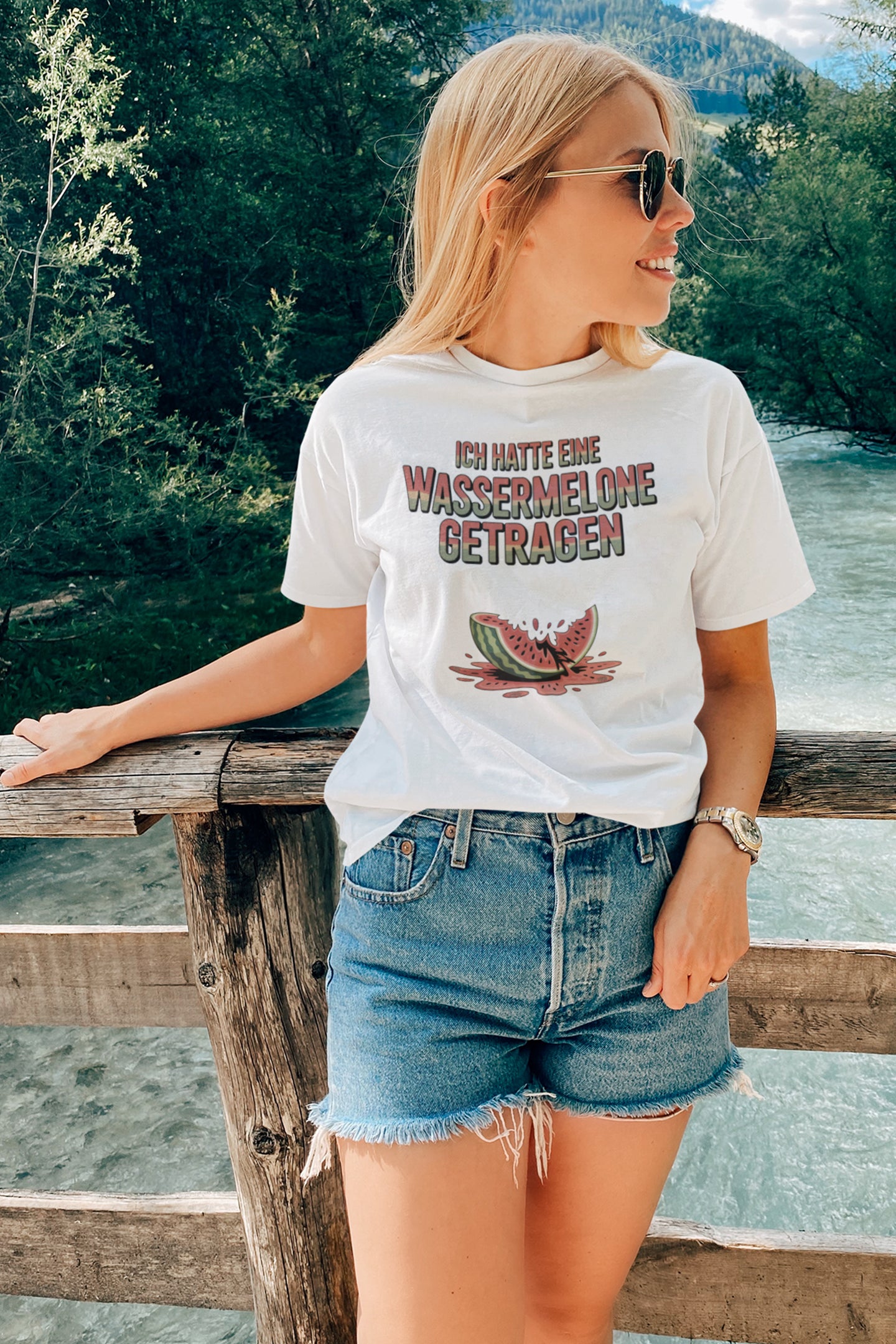 Lustiges T-Shirt mit verändertem Dirty Dancing Zitat und Wassermelone
