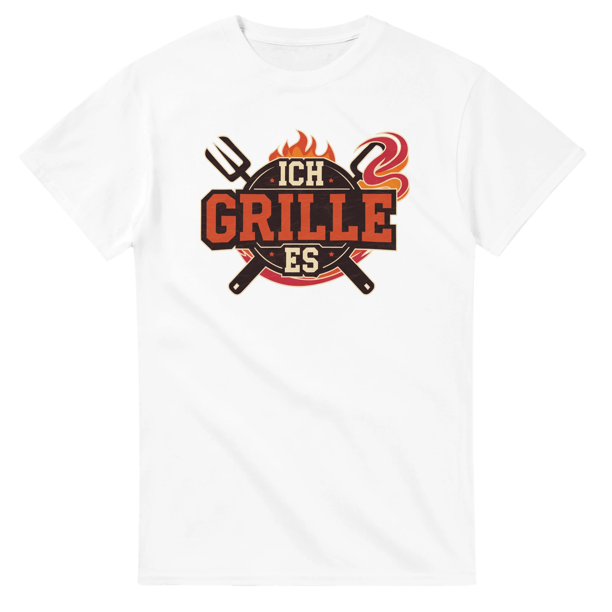 BBQ Herren T-Shirt mit Grillmotiv für echte Grillmeister